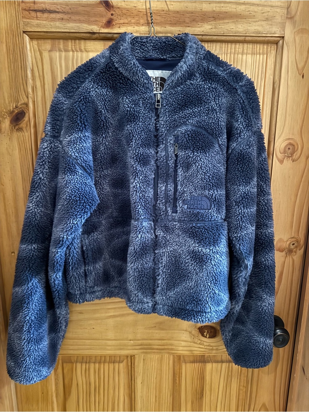 The North Face Women's Plush Fleece Jacket - Navy Blue